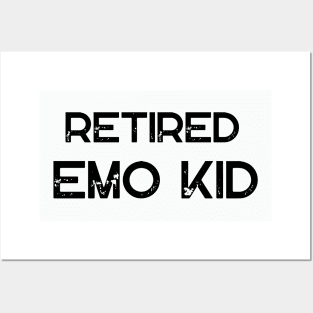 Retired Emo Kid Posters and Art